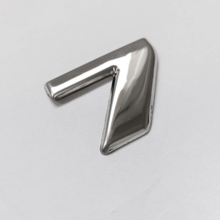SOVRAPPOSIZIONE EMBLEMA CROMATO LETTERA 7 PER SCANIA NEXT GENERATION
