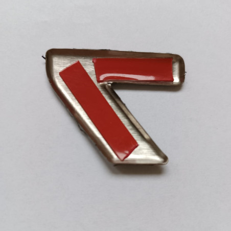 LETTER 7 FOR SCANIA NEXT GEN CHROME EMBLEM OVERLAY