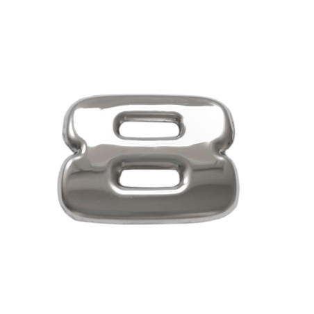 BRIEF 8 VOOR SCANIA NEXT GEN CHROME EMBLEEM OVERLAY