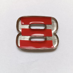 SOVRAPPOSIZIONE EMBLEMA CROMATO LETTERA 8 PER SCANIA NEXT... 2