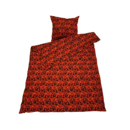 LITERIE 140x200 MOTIF PELUCHE DANOIS ROUGE