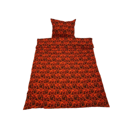 ÁGYHASZNÁLÓ 140x200 MINTÁS PIROS DÁN PLÜS