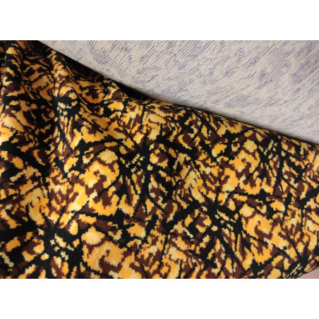 DEENSE GELE PLUCHE MATERIAAL DP02YELLOW