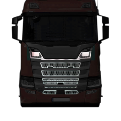 SCANIA NEXT GEN R GRILL STAINLESS CHROME