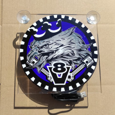 LIGHTBOX USB 17x17 V8 GRIF N DELUXE LED ILLUMINATED BOARD