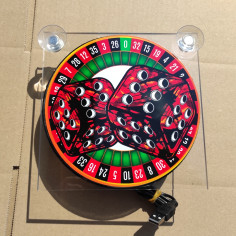 LIGHTBOX USB 17x17 CUBE ROULETTE CZ LED ILLUMINATED BOARD...