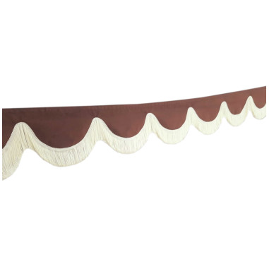 TRUCK WINDOW PELMET BENELUX SHIFT BROWN