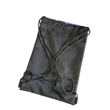 BLUE BACKPACK BAG IN DANISH PLUSH STYLE