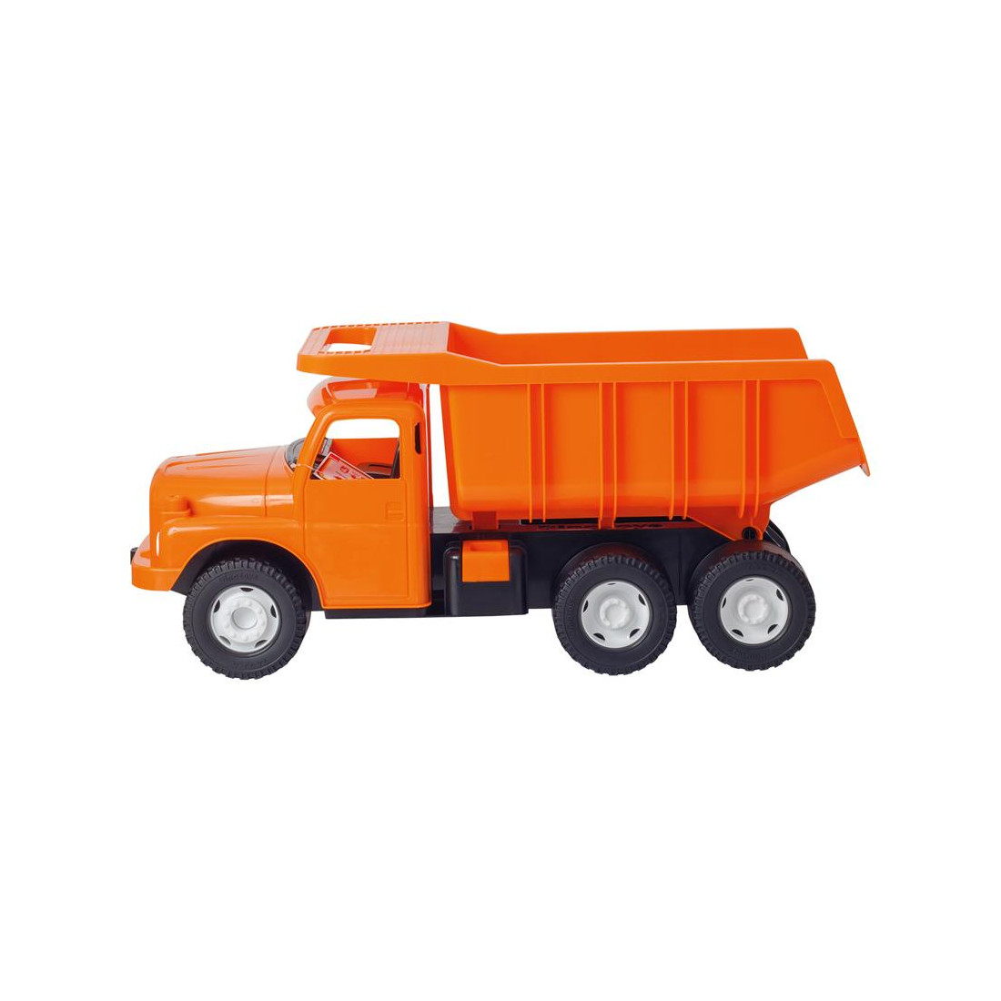 Orange dump truck toy on sale