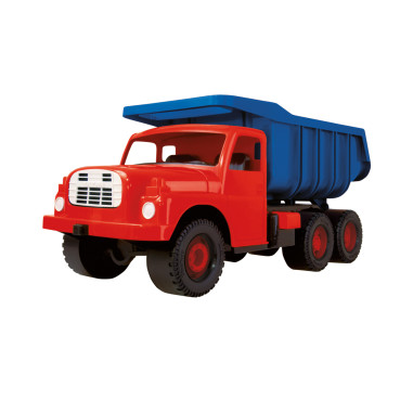 CAMION BENNE TATRA 148 ROUGE ET BLEU 72CM VOITURE POUR ENFANT JOUET