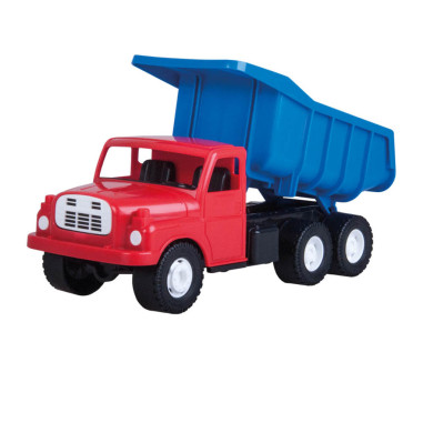 CAMION BENNE TATRA 148 ROUGE ET BLEU 30CM VOITURE POUR ENFANT JOUET