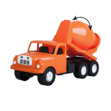 JOUET VOITURE POUR ENFANT ORANGE TATRA 148 BÉTONNIÈRE 30CM