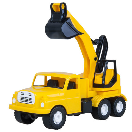 YELLOW TATRA 148 EXCAVATOR 30CM TRUCK FOR CHILDREN TOY