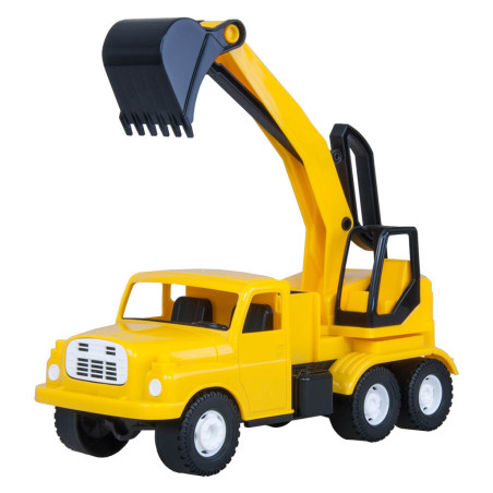 YELLOW TATRA 148 EXCAVATOR 30CM TRUCK FOR CHILDREN TOY
