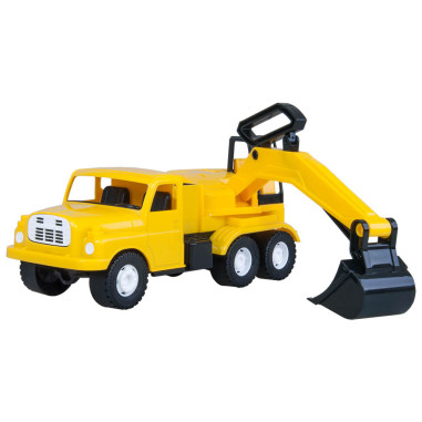 ESCAVATORE TATRA 148 GIALLO 30CM AUTO PER BAMBINI GIOCATTOLO