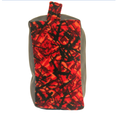 RODE DEENSE PLUCHE COSMETISCHE TAS 2