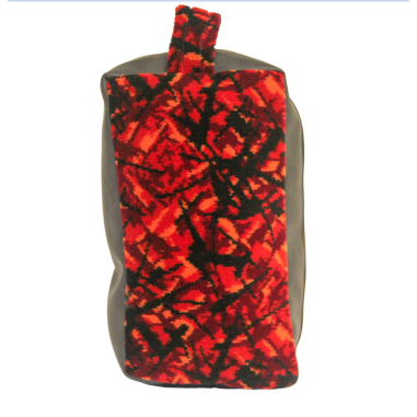 TROUSSE COSMÉTIQUE PELUCHE DANOIS ROUGE