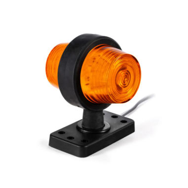 DECORATIEVE LAMP / LED RICHTINGAANWIJZER ORANJE OP KORTE GIEK FRISTOM FT-147 AZ/Z LED