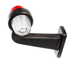 BÍLÁ ČERVENÁ LED SVÍTIDLO FRISTOM FT-147 FPB/C LED RAMENO