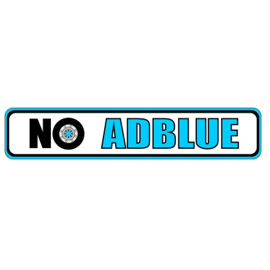 NO ADBLUE ADESIVO 15x3cm