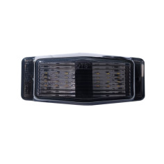 DOUBLE BURNER LED DVOJBAREVNÁ KOUŘOVÁ LAMPA BÍLÁ ORANŽOVÁ...