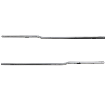 For DAF XF 106 STAINLESS STEEL SIDE PIPES WITH HOLES FOR LED