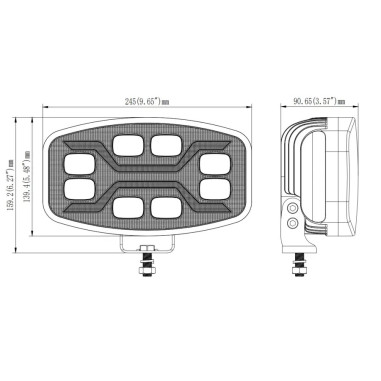 LÁMPARA DE CARRETERA LED SPIDER L3436 +...
