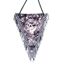 PENNANT "OLD SKOOL CLUB" PELUCHE GRIGIO
