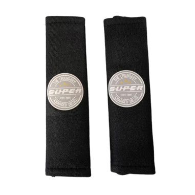 SEAT BELT COVERS "LEGENDARY SUPER CHARGED DIESEL"