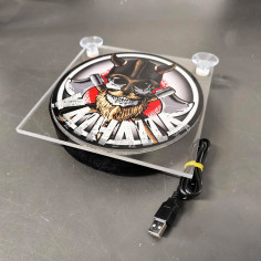 LIGHTBOX USB 17x17 "VALHALLA" DELUXE LED PODVÍCENÁ DESKA 2