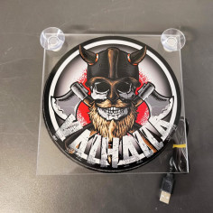 LIGHTBOX USB 17x17 "VALHALLA" PLACA ILUMINADA LED DELUXE