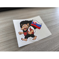 TROL SLOWAKIJE STICKER 8cm 2