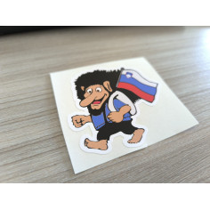 ADESIVO TROLL SLOVENIA 8cm 2
