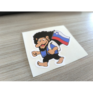ADESIVO TROLL SLOVENIA 8cm