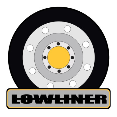 "LOWLINER" STICKER 8cm