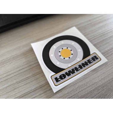 "LOWLINER" STICKER 8cm