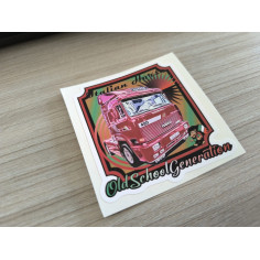 "ITALIAN HORSE" STICKER 8cm 2