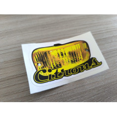 "CITRONS" KLISTERMÄRKE 8cm 2