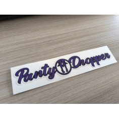 ADESIVO BLU "PANTY DROPPER" 15cm 2