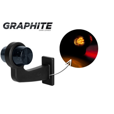 LAMPE LED DÉCORATIVE GAUCHE ORANGE-ROUGE LD 2620/GRAPHITE