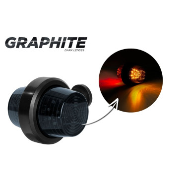 DEKORATIV LED-LAMPA ORANGE-RÖD LD 2622/GRAPHITE