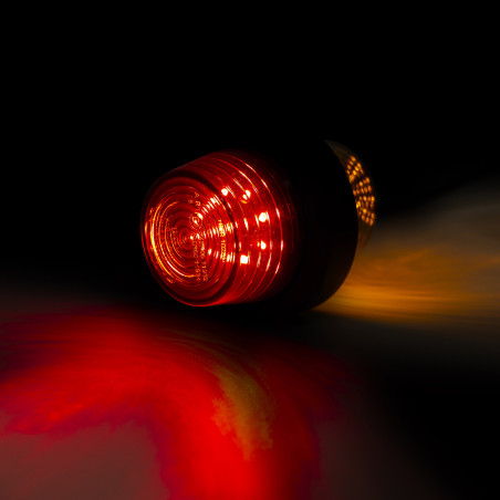 DEKORATIVNÍ LED LAMPA ORANŽOVO-ČERVENÁ LD 2622/GRAPHITE