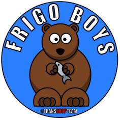 "FRIGO BOYS" STICKER 8CM
