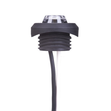 LAMPE D'ENJOLIMENT BLANCHE PRESSÉE DANS UN TUBE, LAMPE FUMÉE LD 2631/GRAPHITE