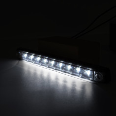 BIJELA LED PROZORNA LAMPA 25CM, BABY, DIMNA LAMPA 2