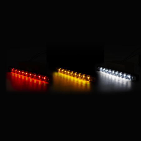 LAMPADA D'INGOMBRO A LED ROSSO 25CM, BABY, LAMPADA FUMO