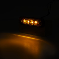 POMARAŃCZOWA LAMPA OBRYSOWA, PODSTAWA PROSTA + NA RURĘ,... 2