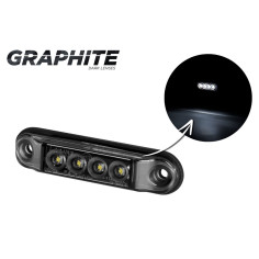 LAMPE DE DÉGAGEMENT FUMÉE BLANC LED SLIM 4 DIODES LD...