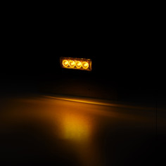 DYMIONA LAMPA OBRYSOWA POMARAŃCZOWA LED SLIM 4 DIODY LD... 2