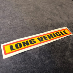 STICKER "LONG VEHICLE" 15CM 2